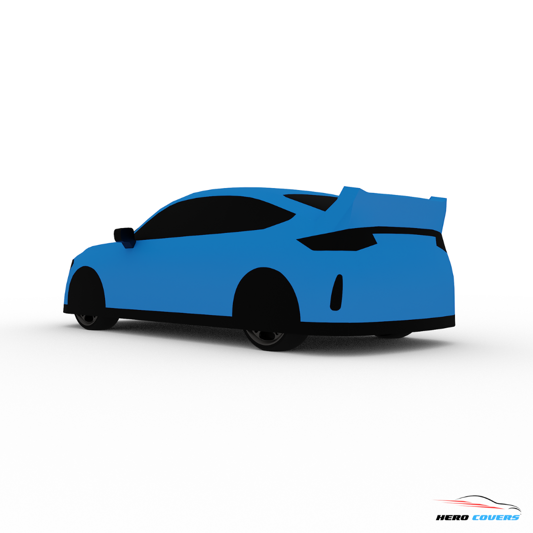 A Custom Car Cover For A Honda Civic Type R