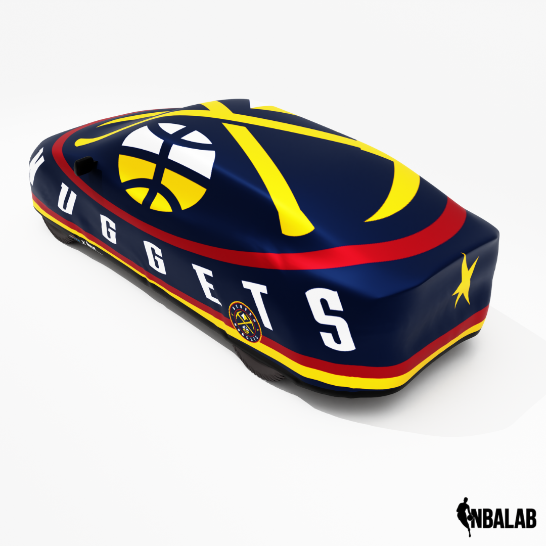 Officially Licensed Denver Nuggets Cover Stretch Logo – Indoor & Outdoor | NBA Protection | HeroCovers