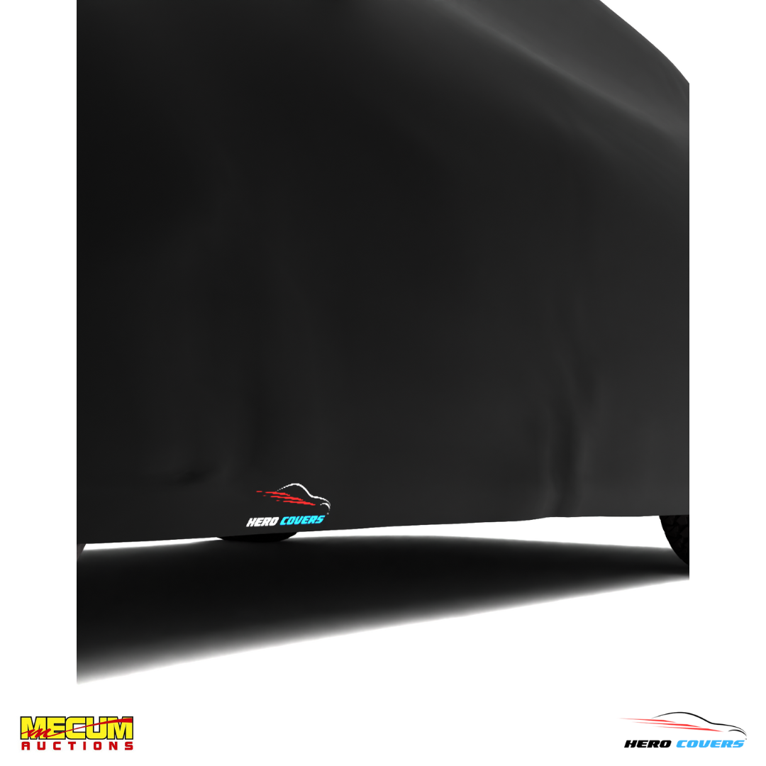 Mecum Auctions Black Car Cover by HeroCovers