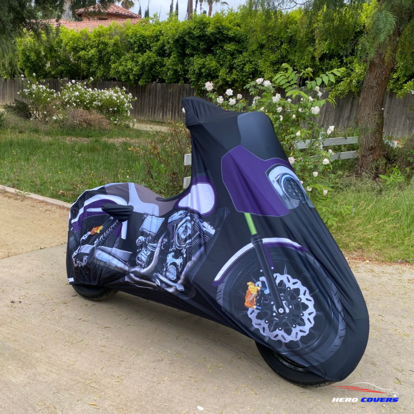 Personalized Motorcycle Cover 3D Motorcycle Cover HeroCovers Hero Covers