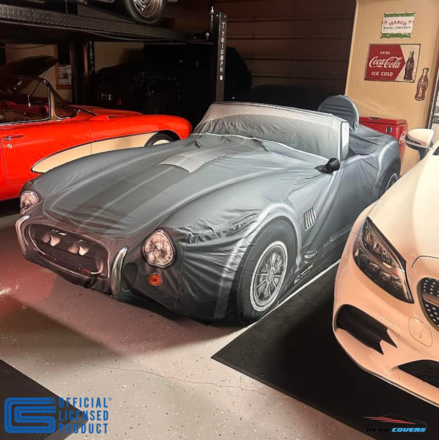 A Custom Car Cover For A Shelby Cobra 427