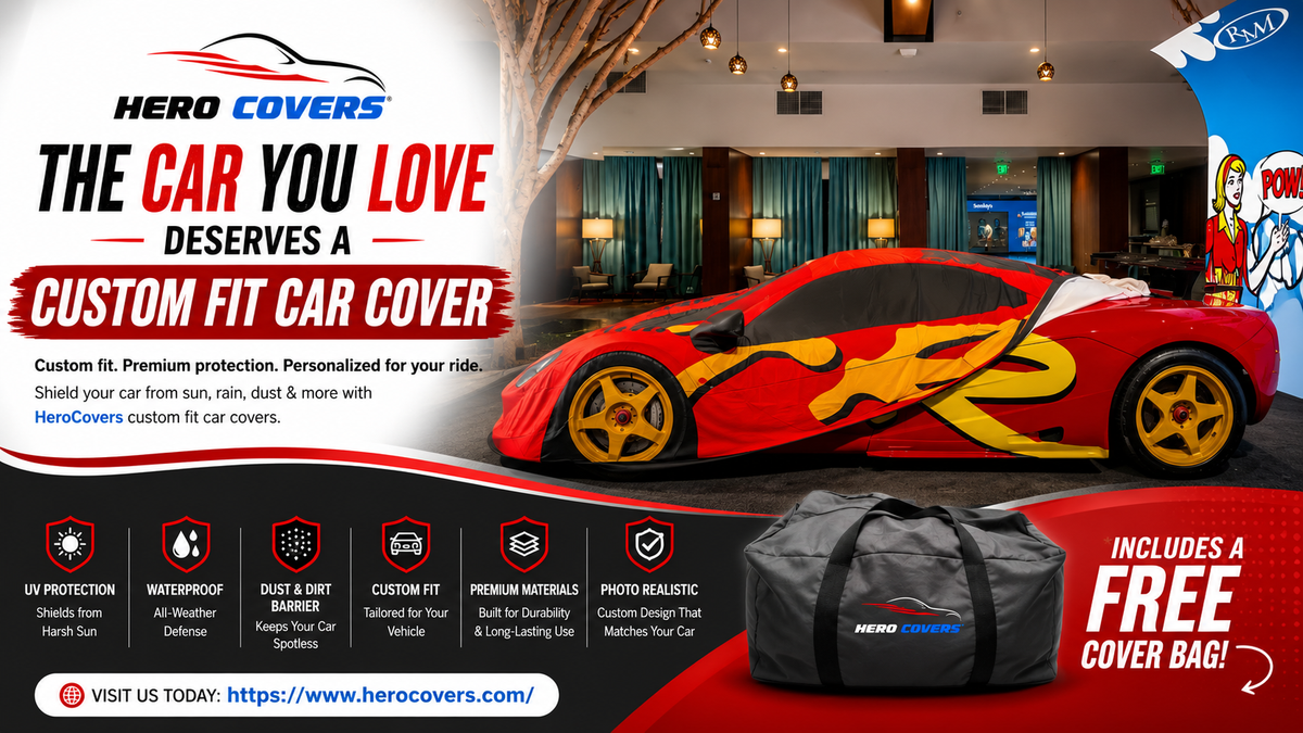 The Car You Love Deserves a Custom Fit Car Cover