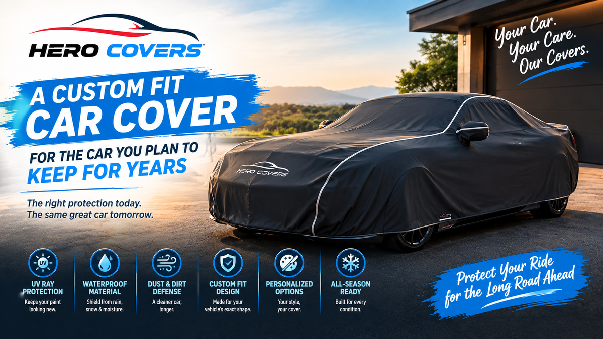 A Custom Fit Car Cover for the Car You Plan to Keep for Years