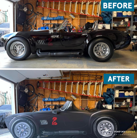 Unleash the Cobra: Custom Car Covers Tailored for Shelby Cobra Excellence by Herocovers.com