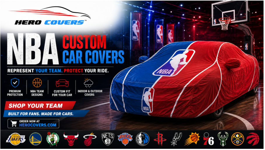 NBA Custom Car Covers: Protect Your Vehicle While Showing Team Pride