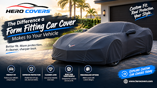 The Difference a Form Fitting Car Cover Makes to Your Vehicle