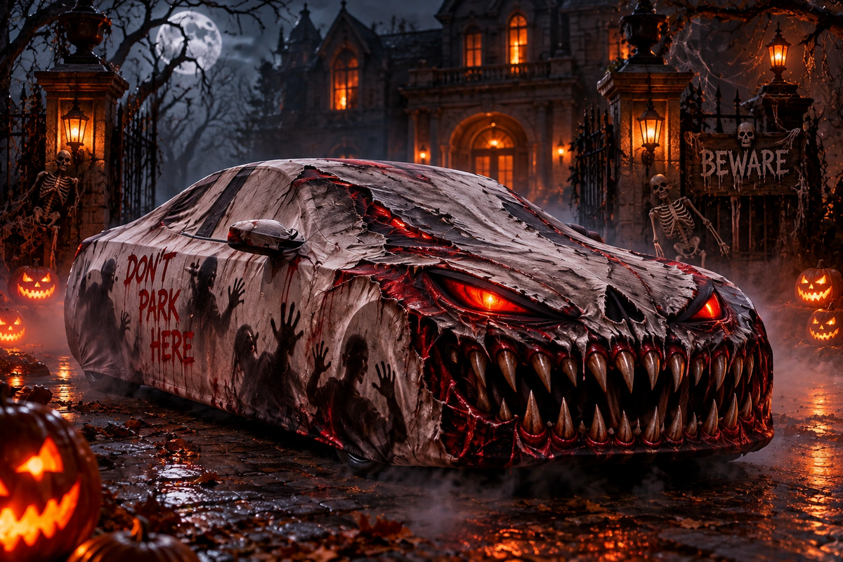 Halloween Car Covers by HeroCovers – Spooky Car Protection