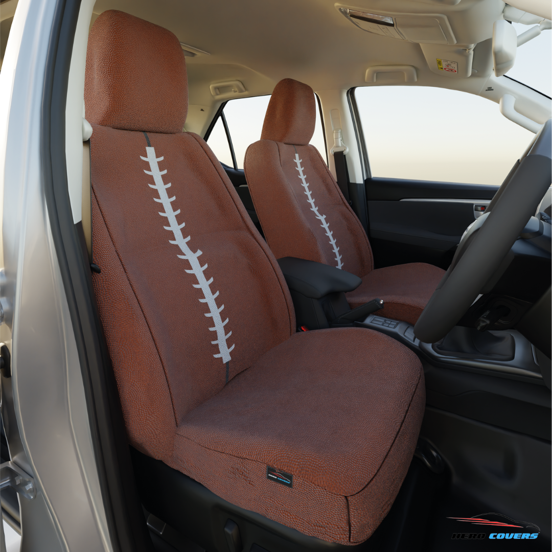 Football Custom Seat Covers | Stylish Designs & Durable Protection – by HeroCovers