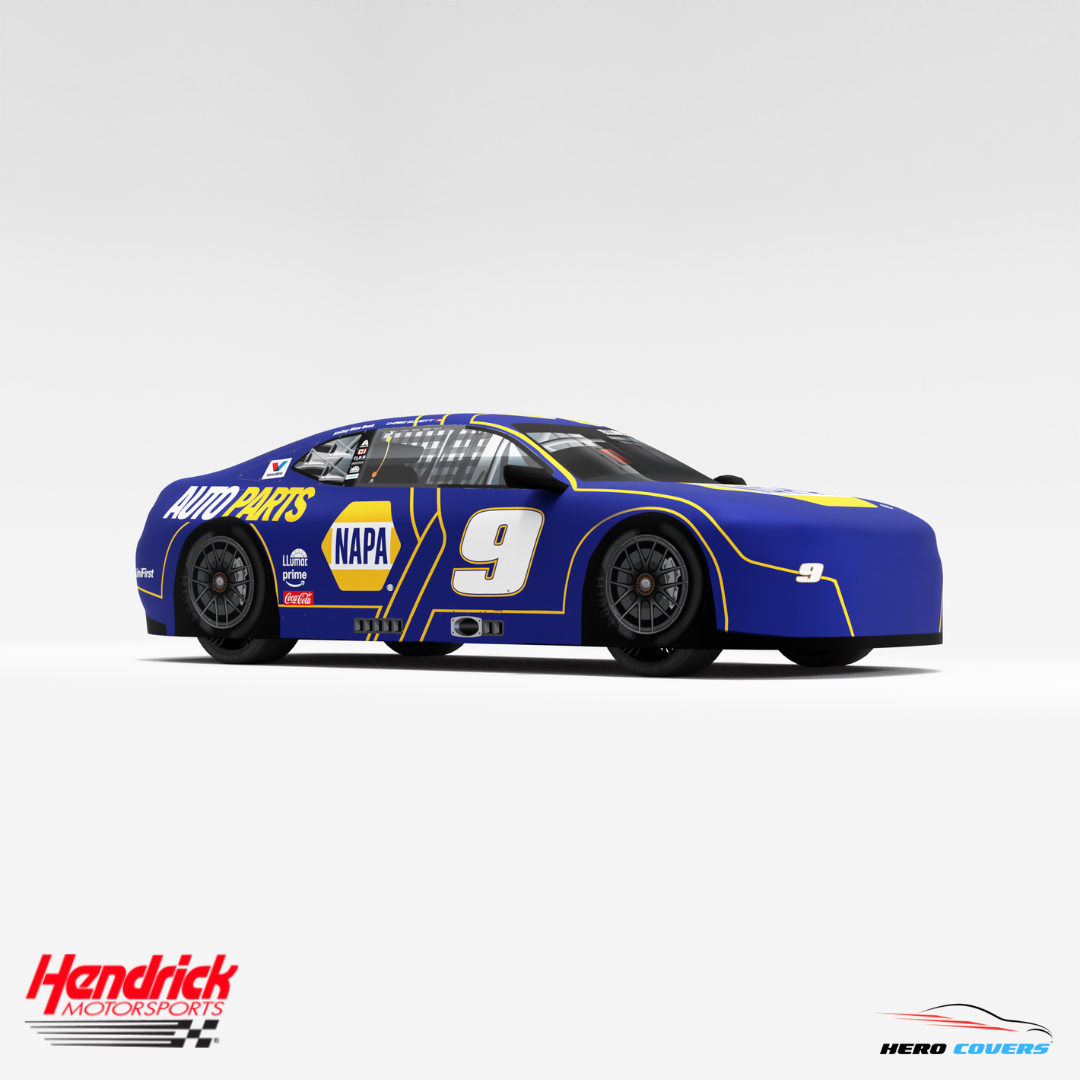 Officially Licensed Hendrick Motorsports NAPA(BLUE) Car Cover – Precision Fit & Ultimate Protection | HeroCovers