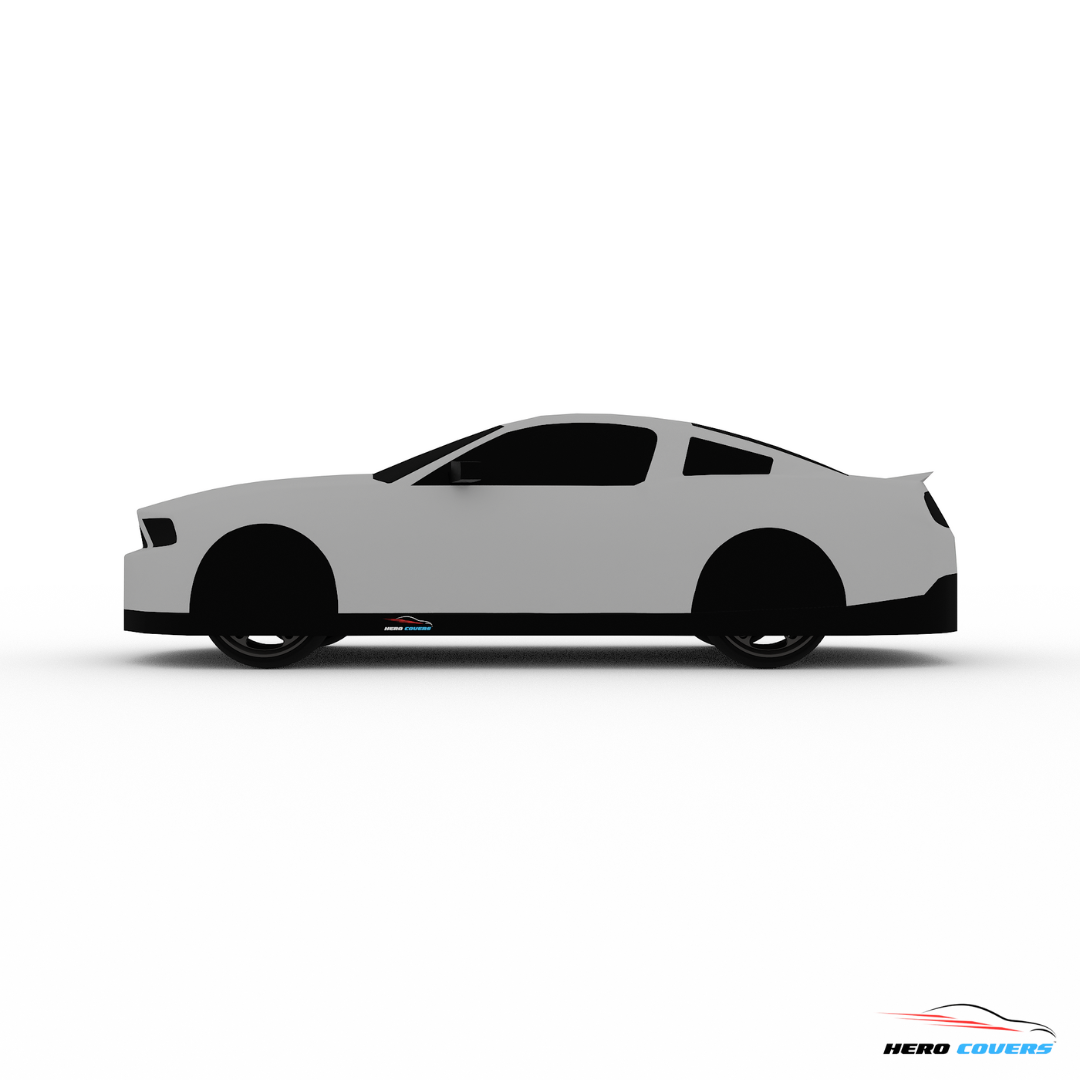 Mustang Silver Car Covers