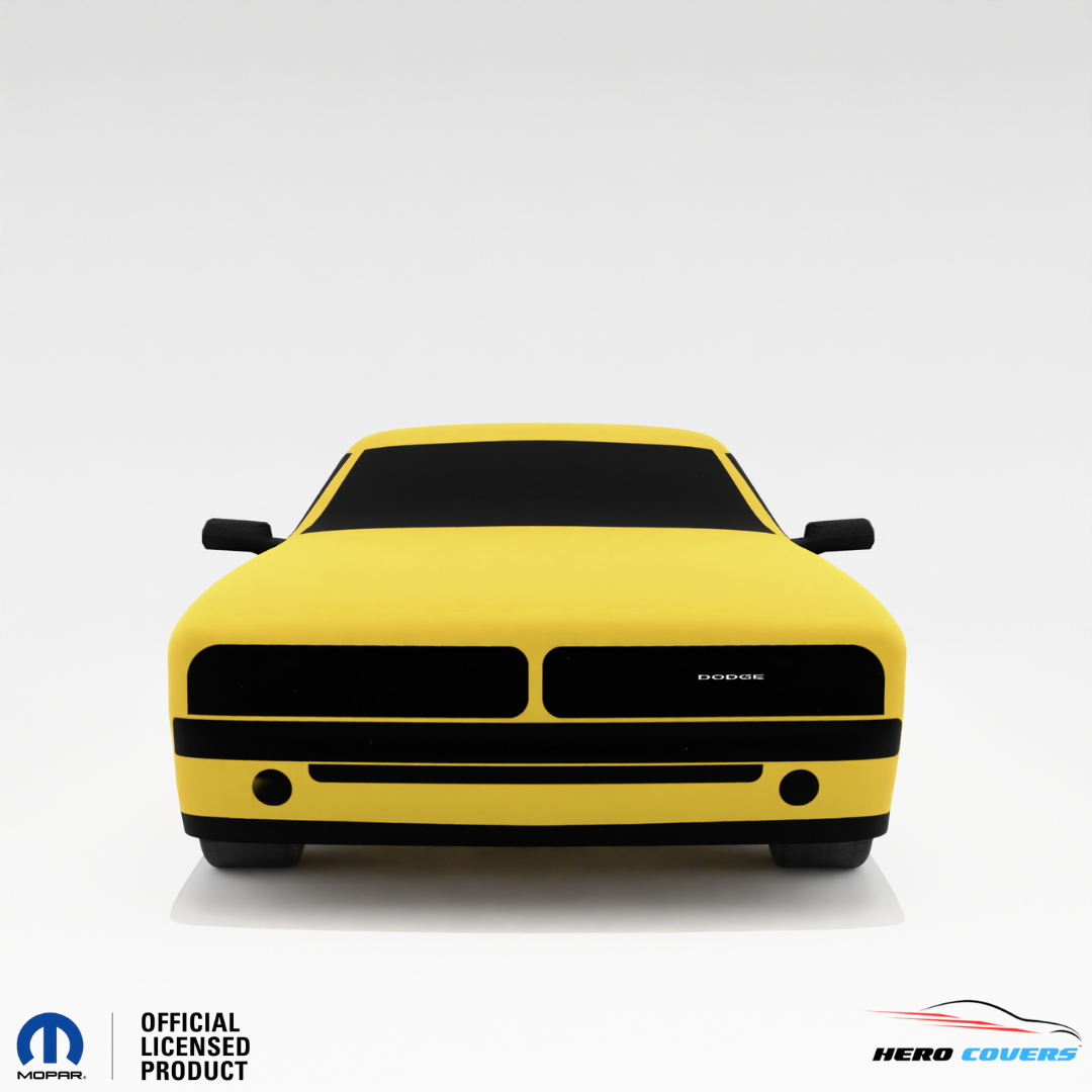 Dodge Charger 1st Gen (1966–1967) Car Cover: Indoor & Outdoor Use - HeroCovers