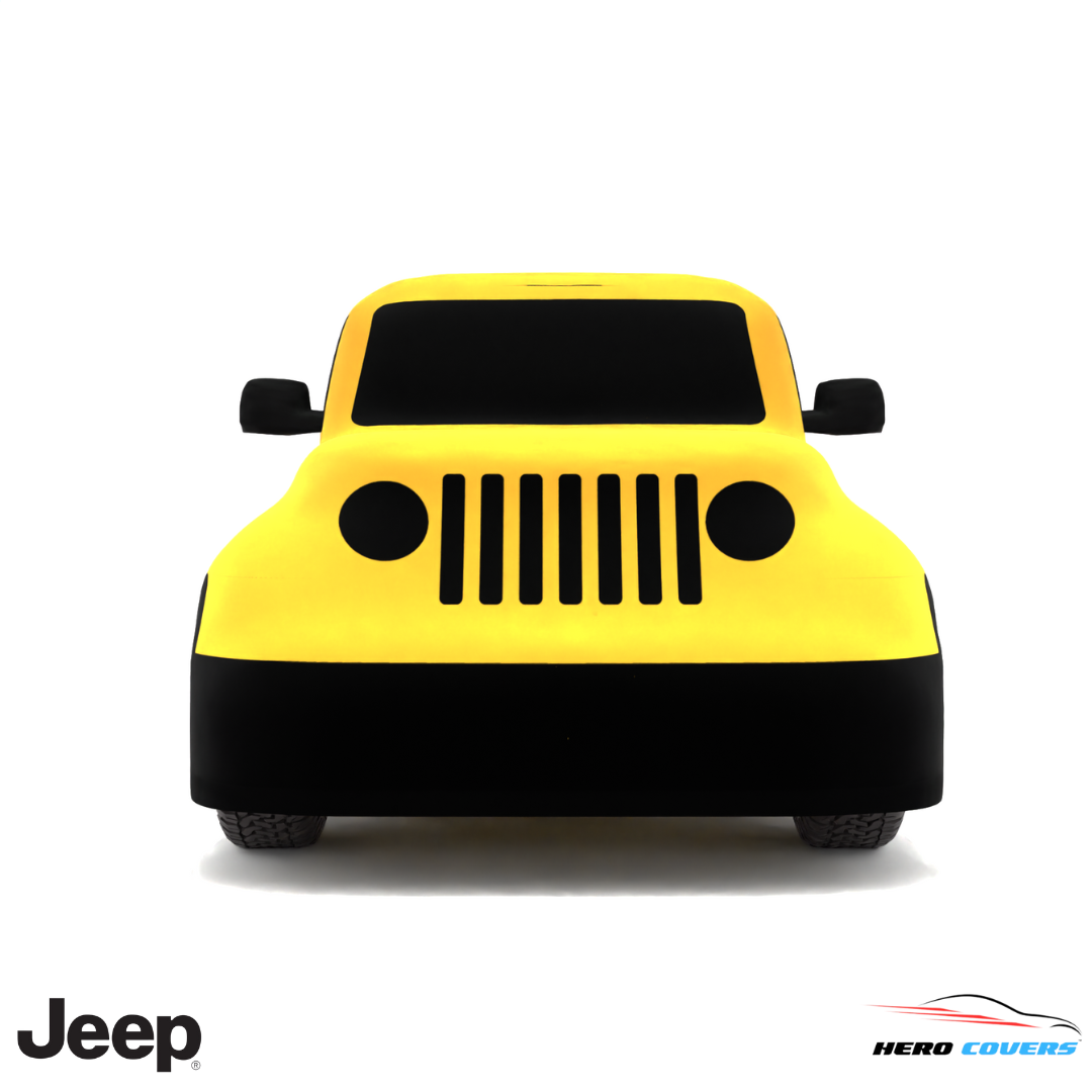 Jeep Wrangler 2018 Car Cover: Indoor & Outdoor Use - HeroCovers