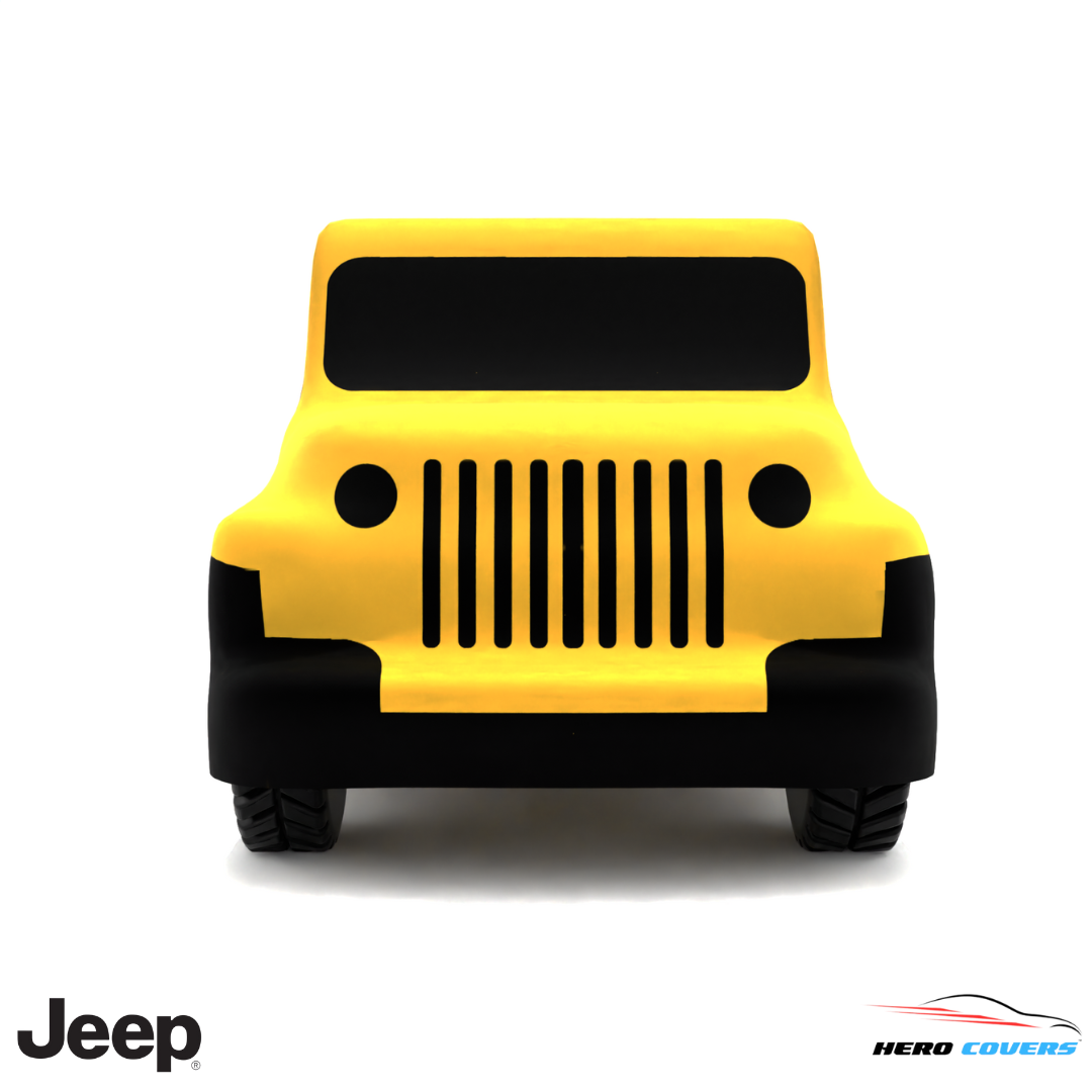 Jeep JS Series 1976 Car Cover: Indoor & Outdoor Use - HeroCovers