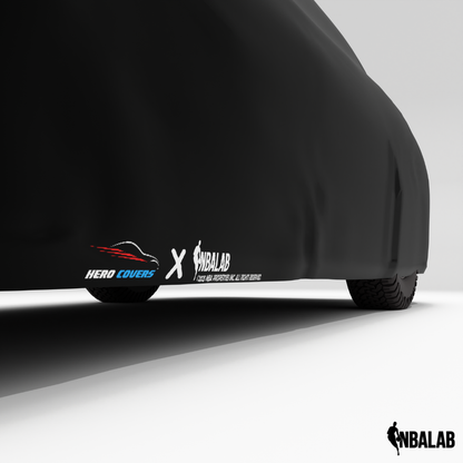 Officially Licensed Orlando Magic Black Car Covers – Indoor & Outdoor | NBA Protection | HeroCovers