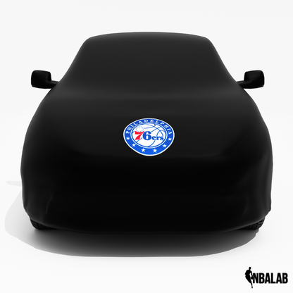 Officially Licensed Philadelphia Black Car Covers – Indoor & Outdoor | NBA Protection | HeroCovers