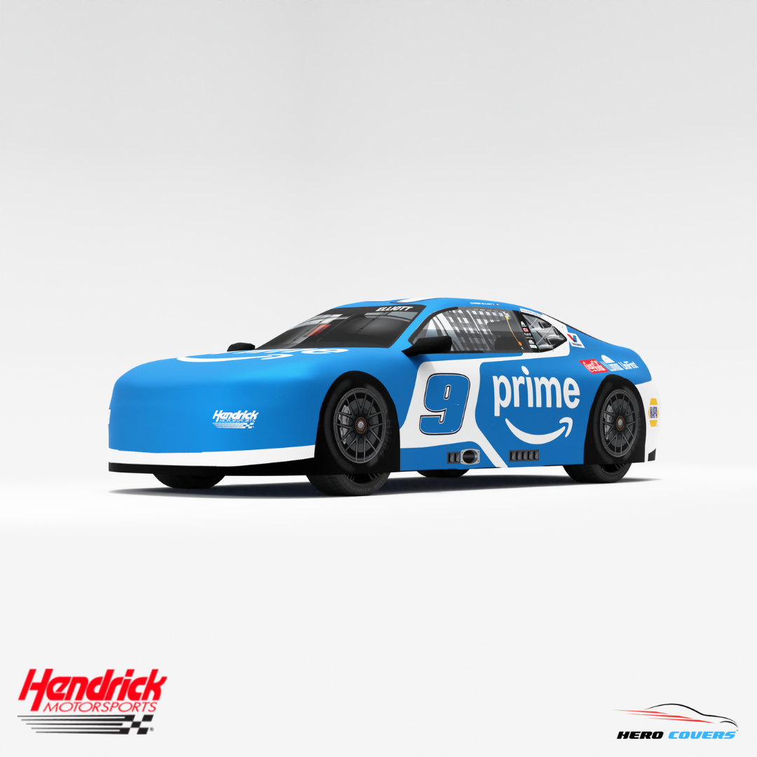 Officially Licensed Hendrick Motorsports AMAZON PRIME Car Cover – Precision Fit & Ultimate Protection | HeroCovers