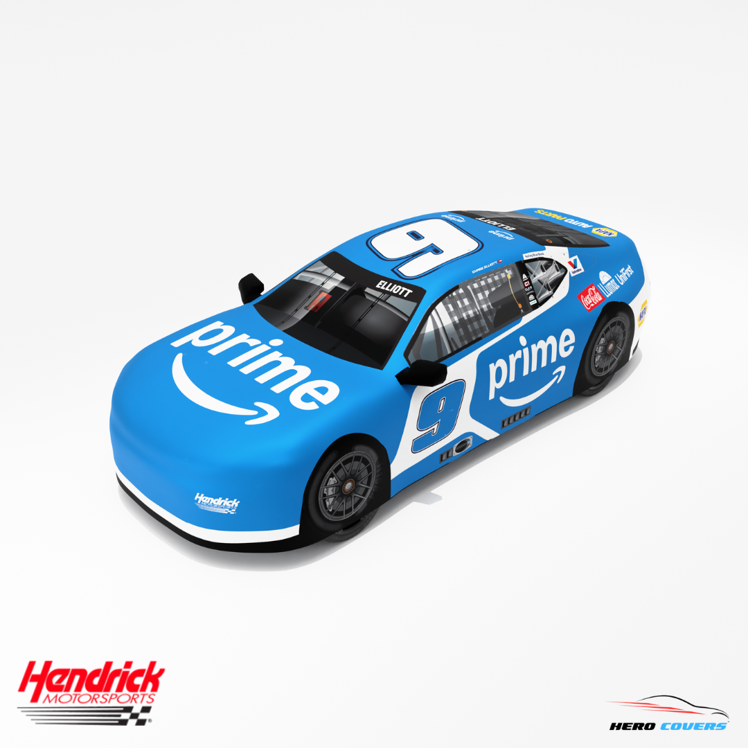 Officially Licensed Hendrick Motorsports AMAZON PRIME Car Cover – Precision Fit & Ultimate Protection | HeroCovers