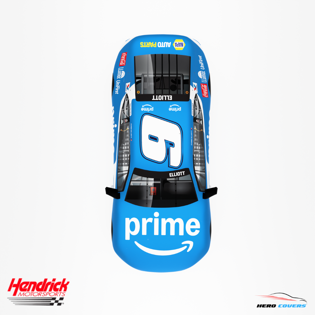 Officially Licensed Hendrick Motorsports AMAZON PRIME Car Cover – Precision Fit & Ultimate Protection | HeroCovers