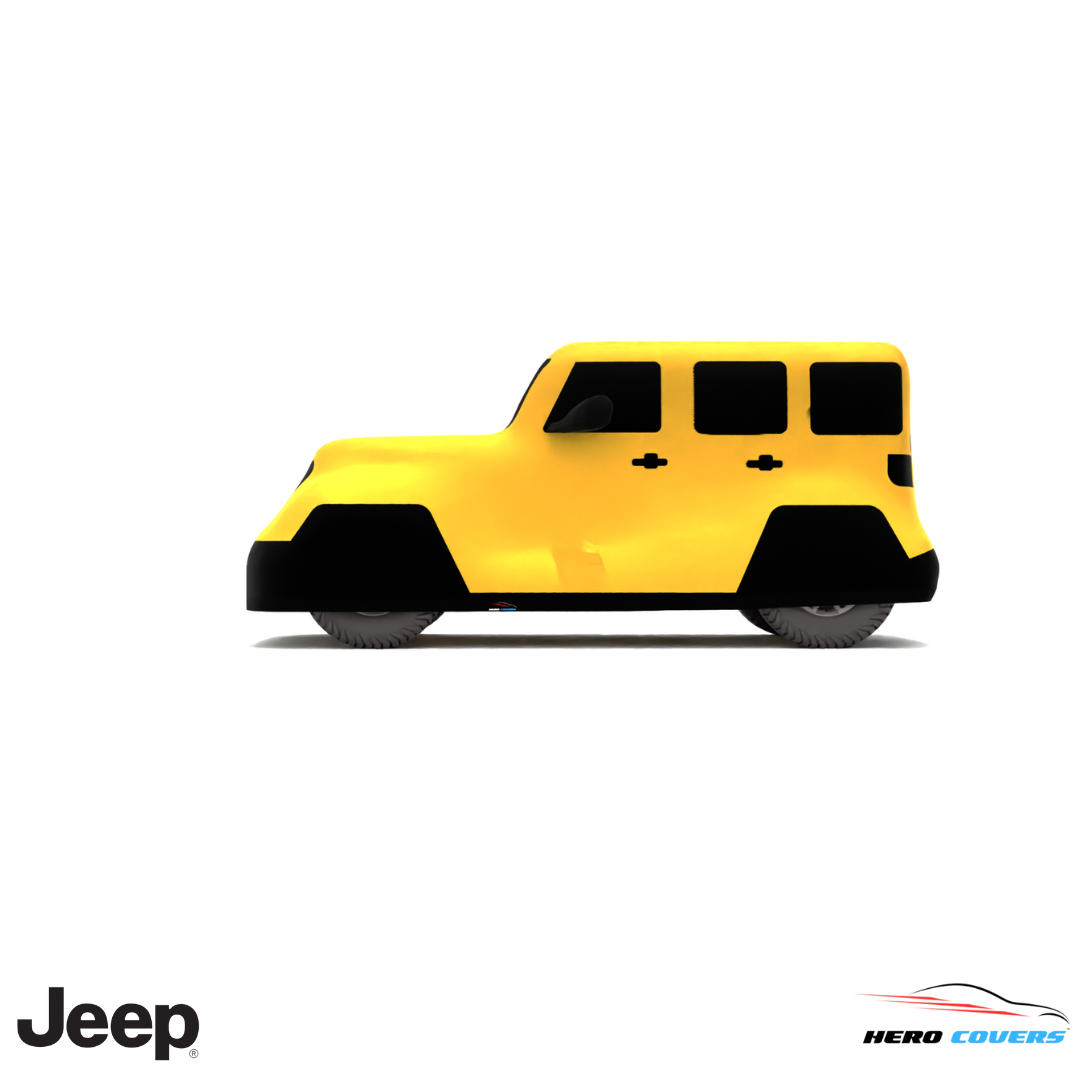 Jeep Wrangler 2018 Car Cover: Indoor & Outdoor Use - HeroCovers