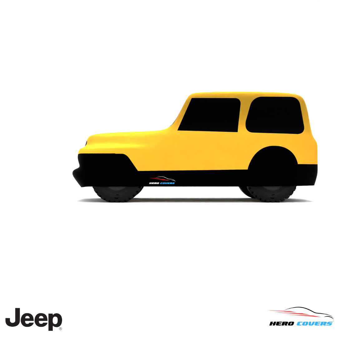 Jeep JS Series 1976 Car Cover: Indoor & Outdoor Use - HeroCovers