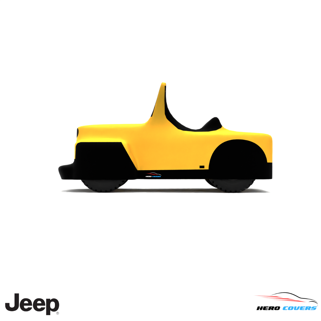 Jeep JS Series 1950 Car Cover: Indoor & Outdoor Use - HeroCovers