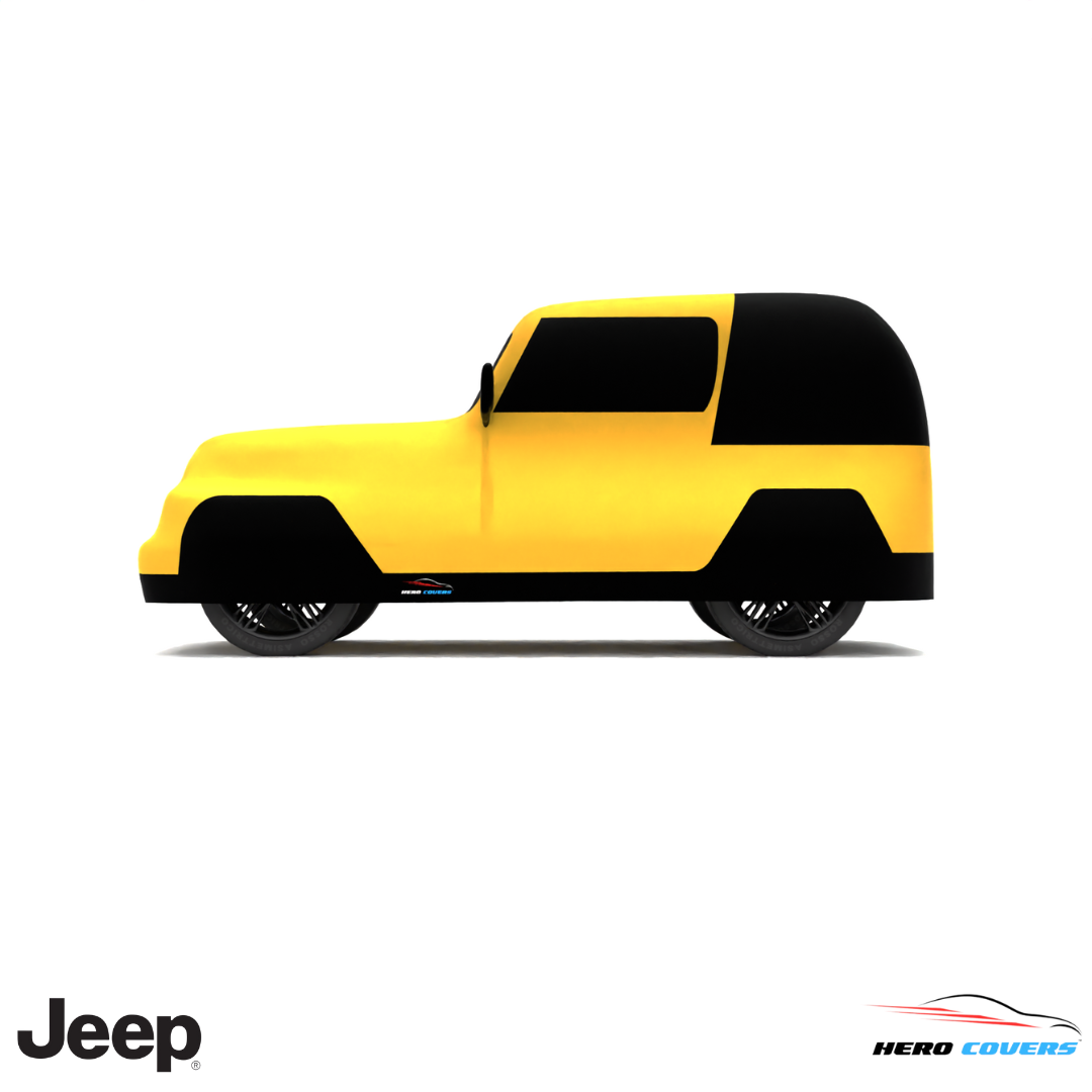 Jeep Wrangler 1996 Car Cover: Indoor & Outdoor Use - HeroCovers