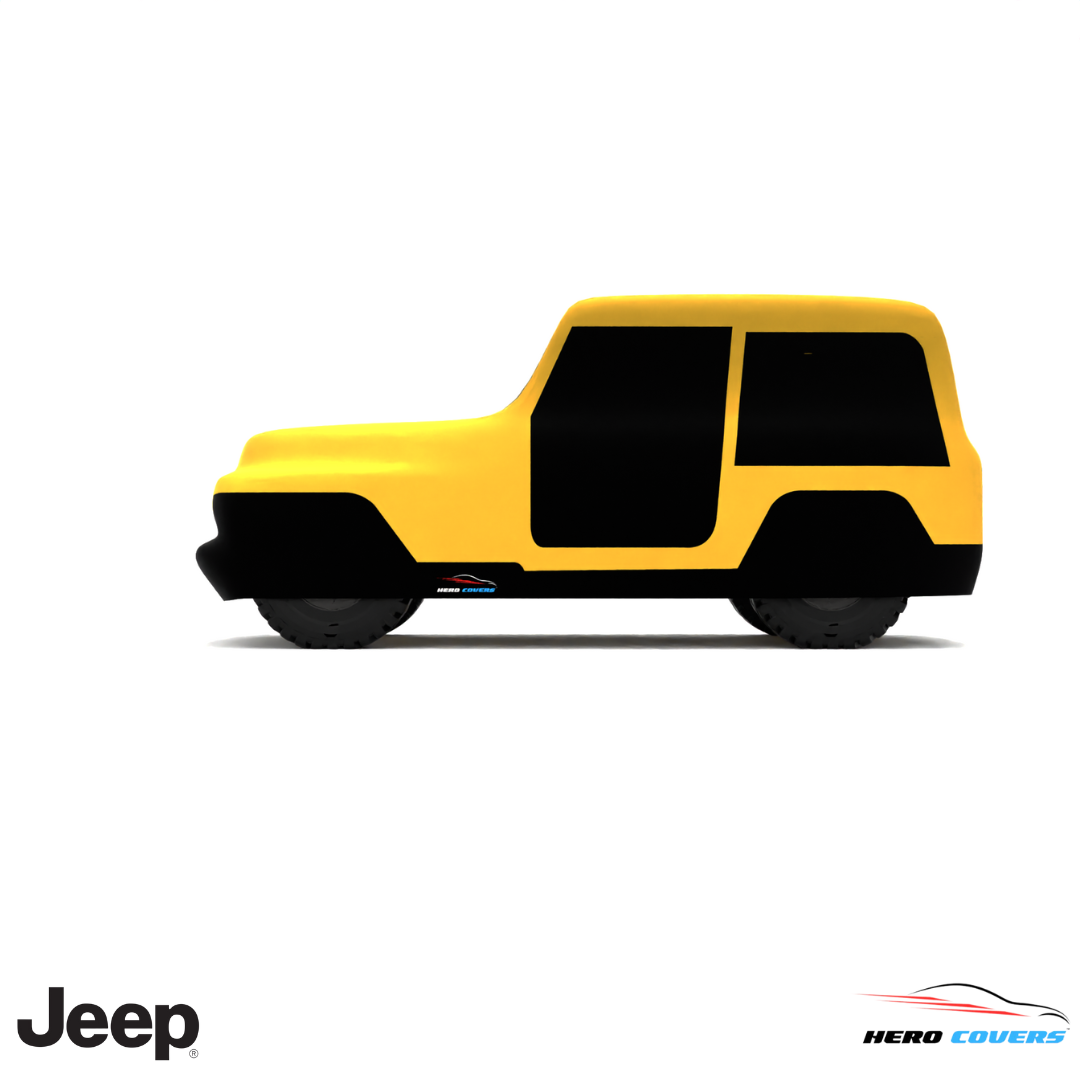 Jeep JS Series 1970 Car Cover: Indoor & Outdoor Use - HeroCovers