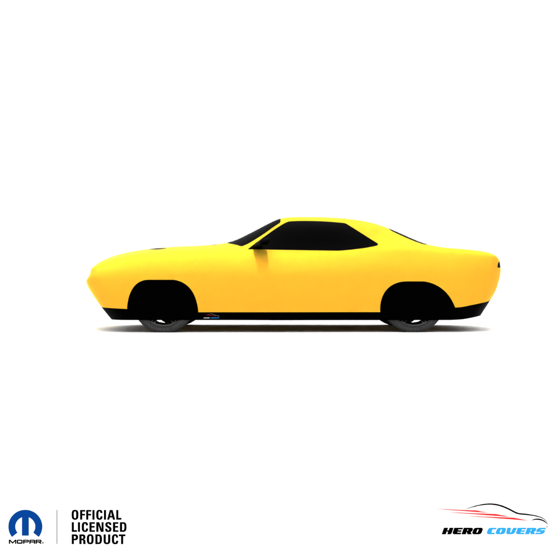 Dodge Challenger 1st Gen (1970–1974) Car Cover: Indoor & Outdoor Use - HeroCovers