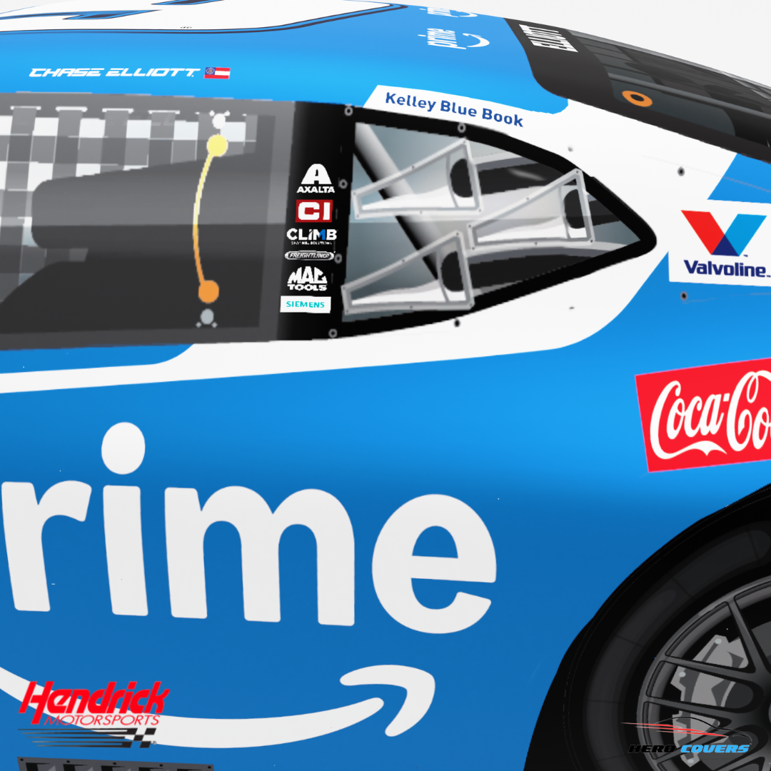 Officially Licensed Hendrick Motorsports AMAZON PRIME Car Cover – Precision Fit & Ultimate Protection | HeroCovers