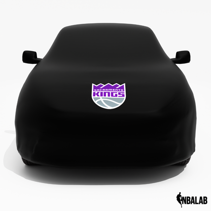 Officially Licensed Sacramento Kings Black Car Covers – Indoor & Outdoor | NBA Protection | HeroCovers