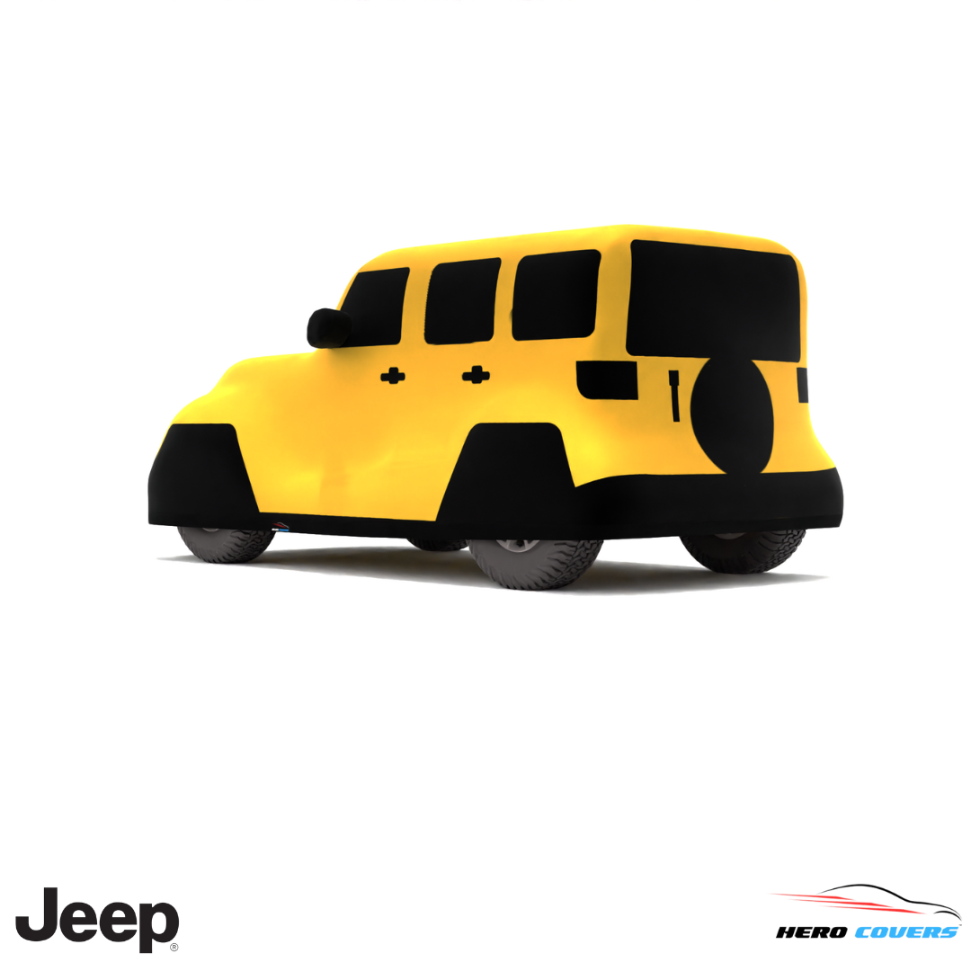 Jeep Wrangler 2018 Car Cover: Indoor & Outdoor Use - HeroCovers