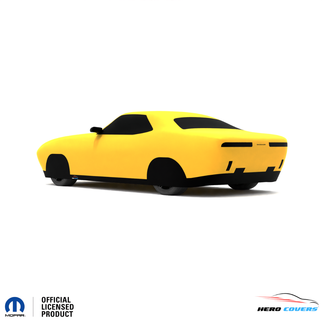 Dodge Challenger 1st Gen (1970–1974) Car Cover: Indoor & Outdoor Use - HeroCovers