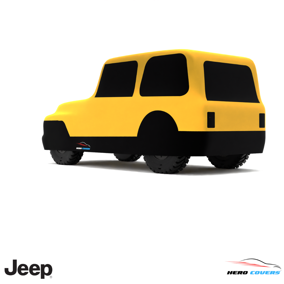 Jeep JS Series 1976 Car Cover: Indoor & Outdoor Use - HeroCovers