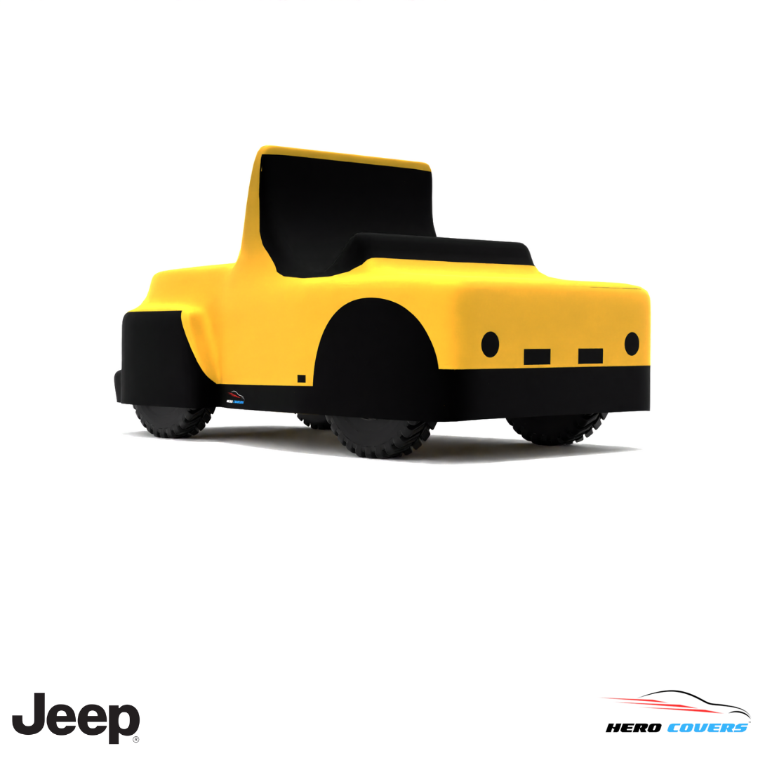 Jeep JS Series 1950 Car Cover: Indoor & Outdoor Use - HeroCovers