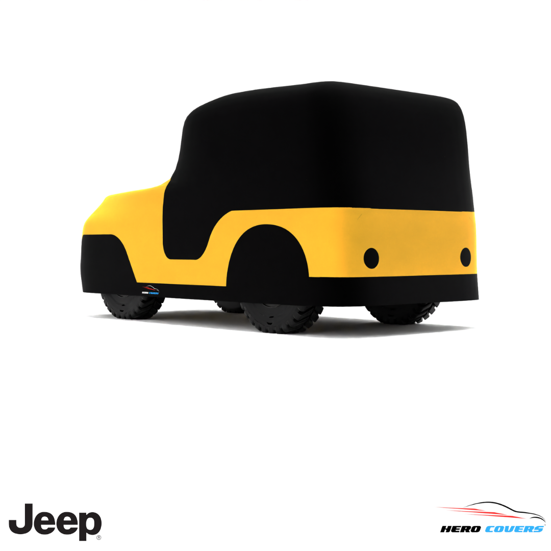 Jeep JS Series 1953 Car Cover: Indoor & Outdoor Use - HeroCovers