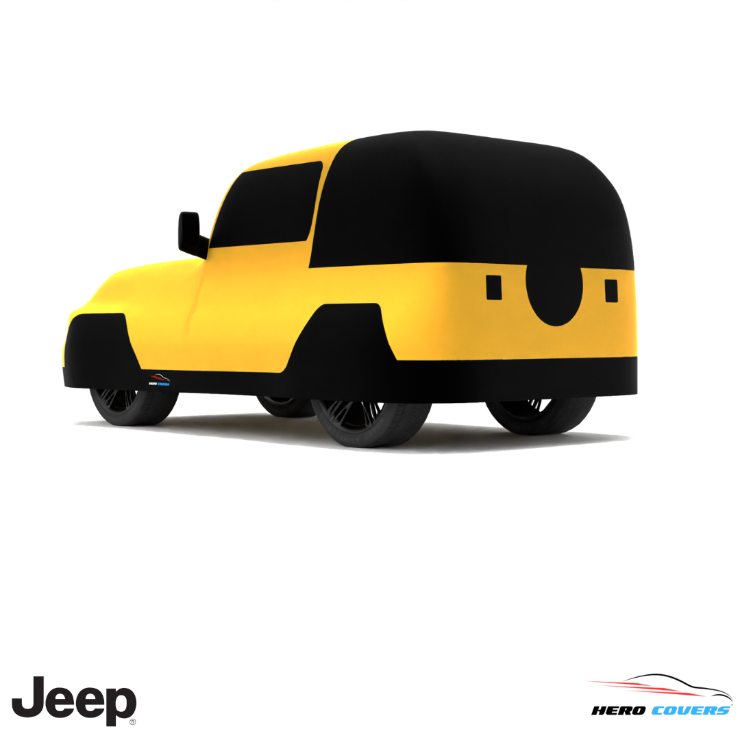 Jeep Wrangler 1996 Car Cover: Indoor & Outdoor Use - HeroCovers