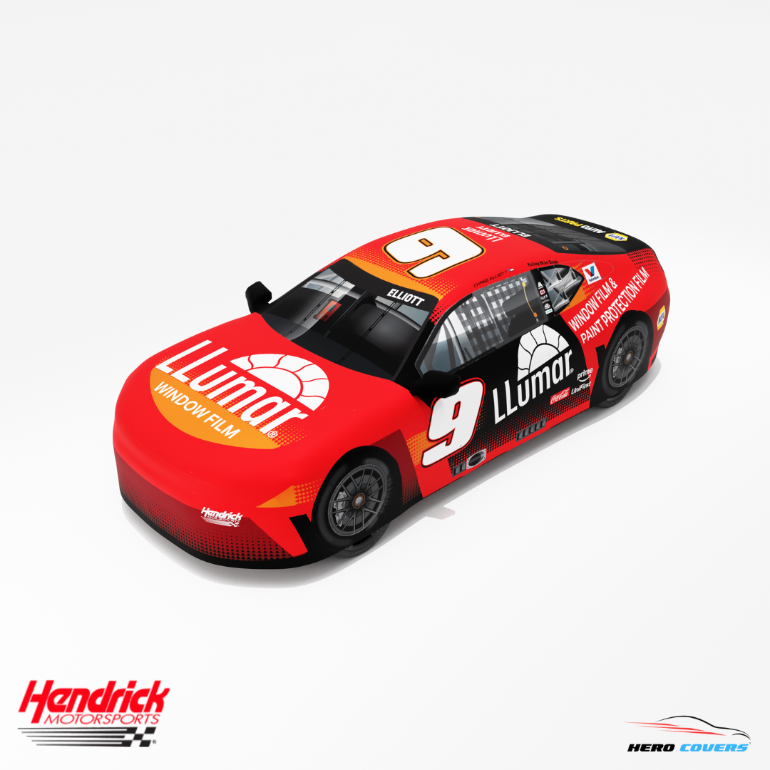 Officially Licensed Hendrick Motorsports LLUMAR Car Cover – Precision Fit & Ultimate Protection | HeroCovers