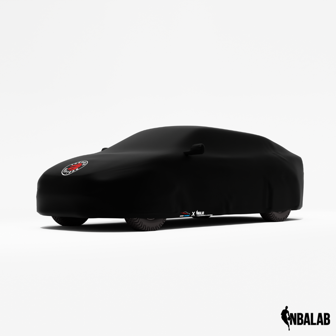 Officially Licensed Toronto Raptors Black Car Covers – Indoor & Outdoor | NBA Protection | HeroCovers