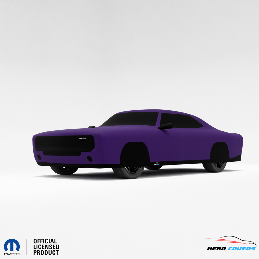 Dodge Charger 2nd Gen (1968–1970) Car Cover: Indoor & Outdoor Use - HeroCovers