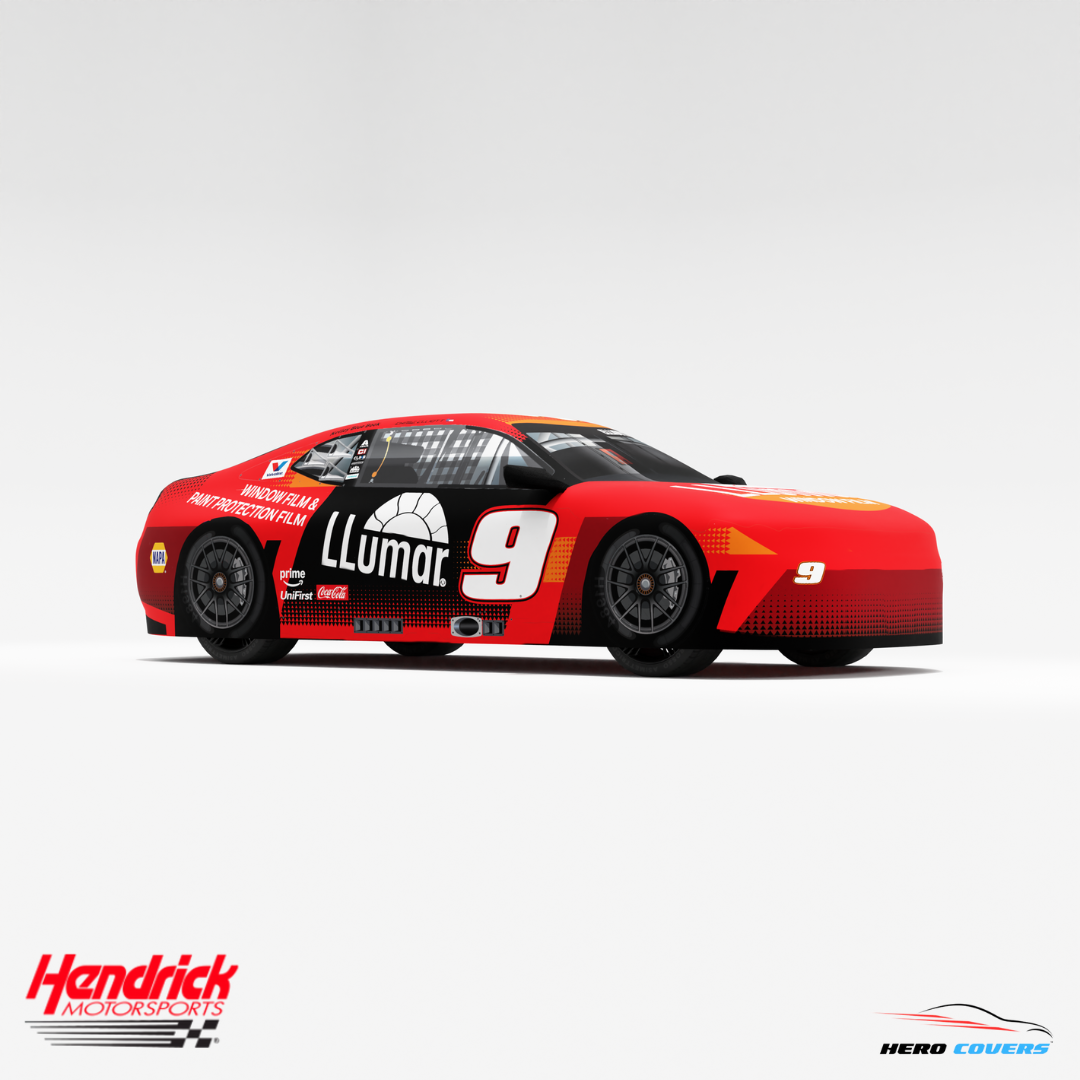 Officially Licensed Hendrick Motorsports LLUMAR Car Cover – Precision Fit & Ultimate Protection | HeroCovers