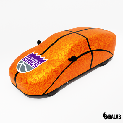 Officially Licensed Sacramento Life Size Basketball Car Covers – Indoor & Outdoor | NBA Protection | HeroCovers