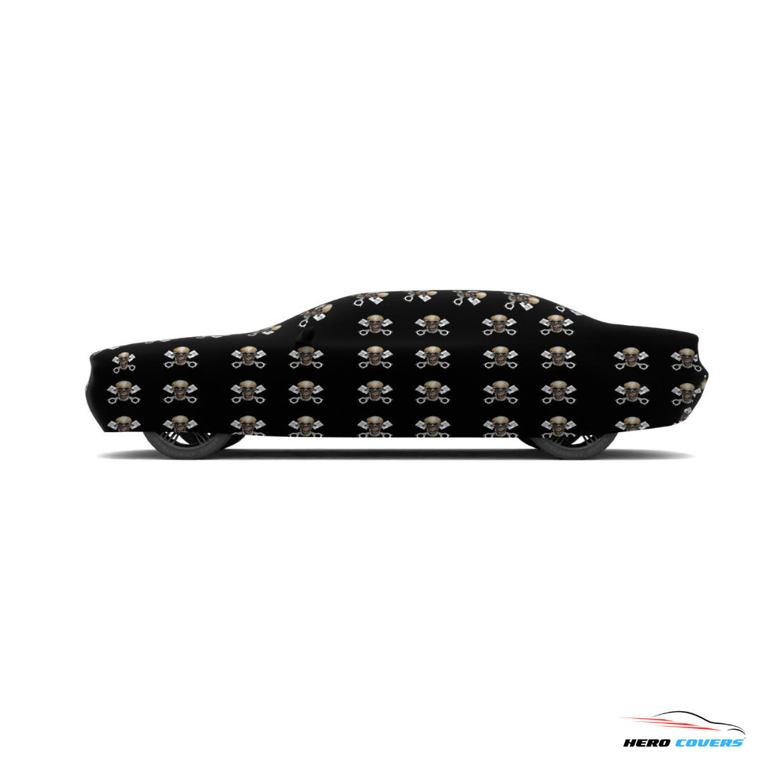 Bill Goldberg Car Cover: Pattern – Goldbergs Garage by HeroCovers