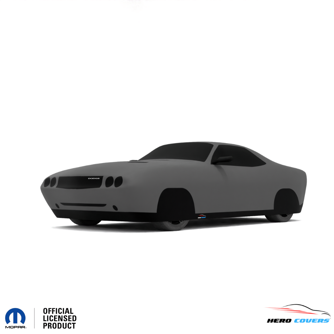 Dodge Challenger 1st Gen (1970–1974) Car Cover: Indoor & Outdoor Use - HeroCovers
