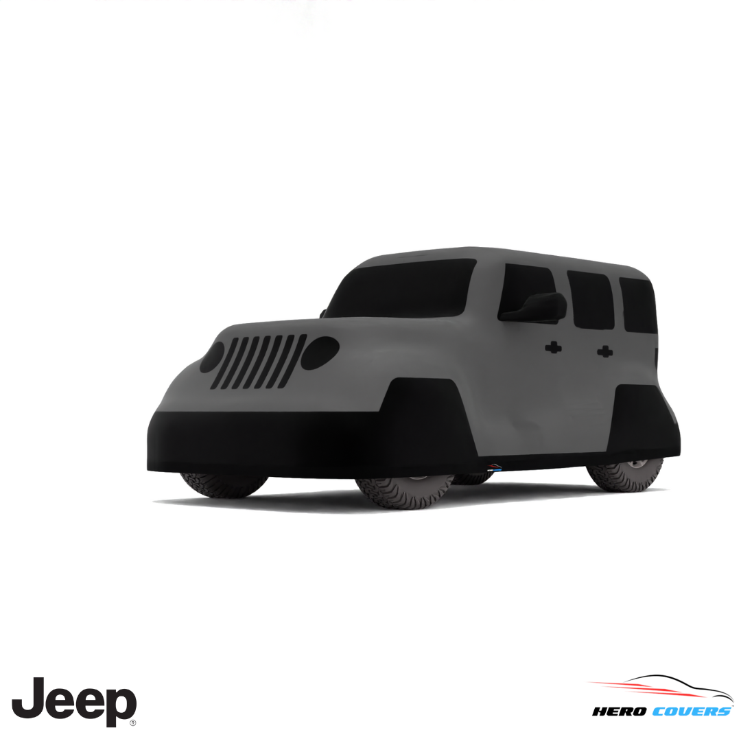 Jeep Wrangler 2018 Car Cover: Indoor & Outdoor Use - HeroCovers