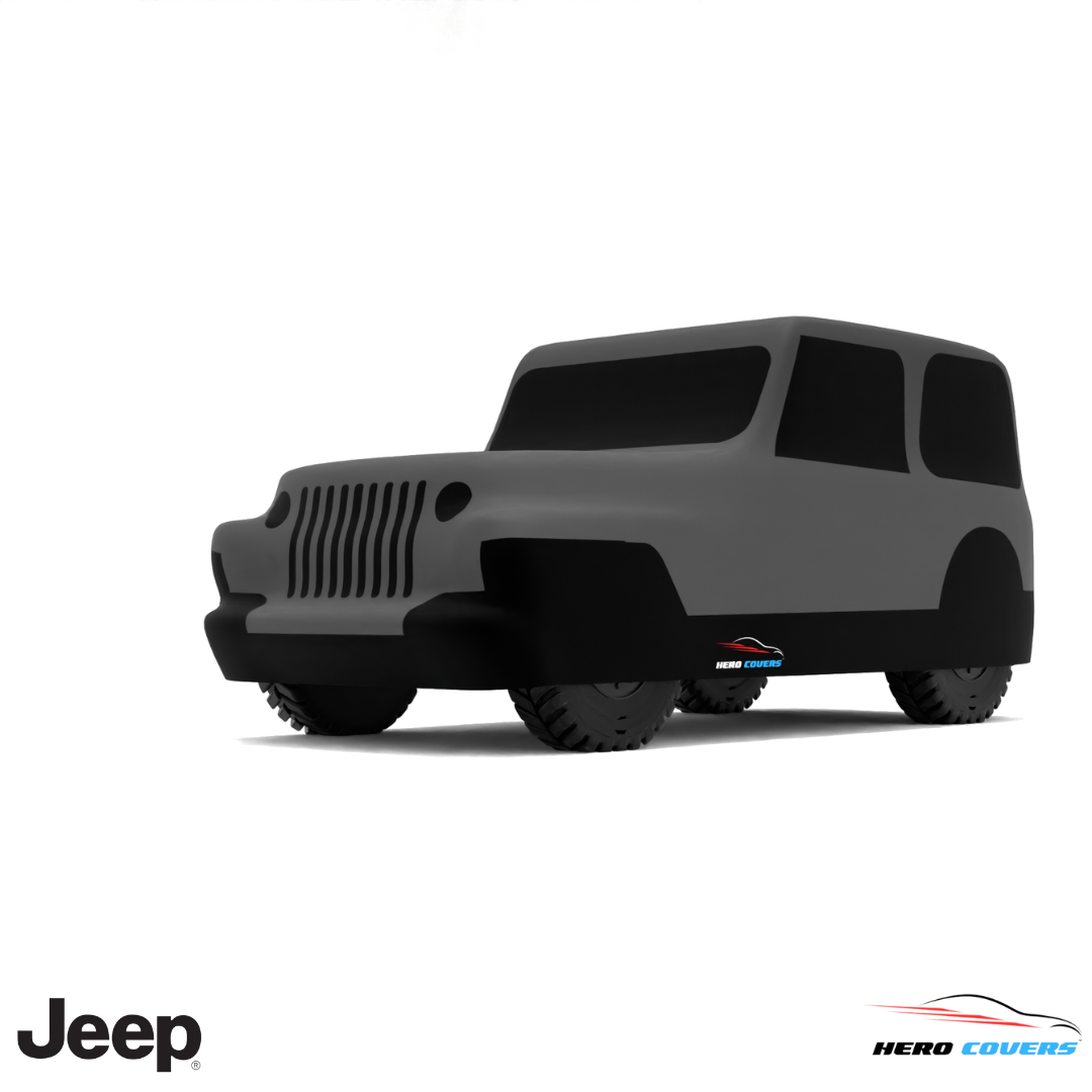 Jeep JS Series 1976 Car Cover: Indoor & Outdoor Use - HeroCovers