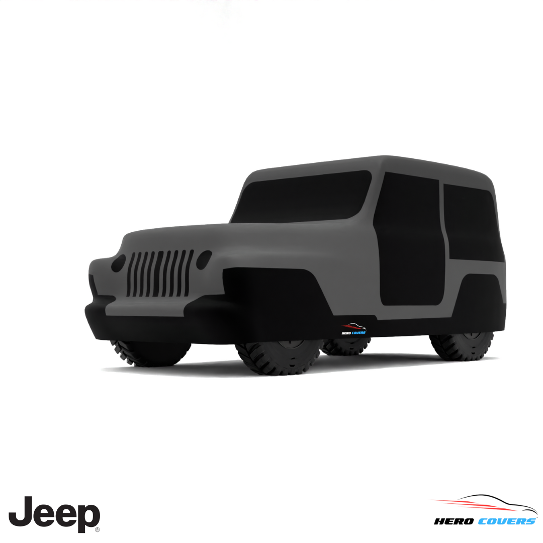Jeep JS Series 1970 Car Cover: Indoor & Outdoor Use - HeroCovers