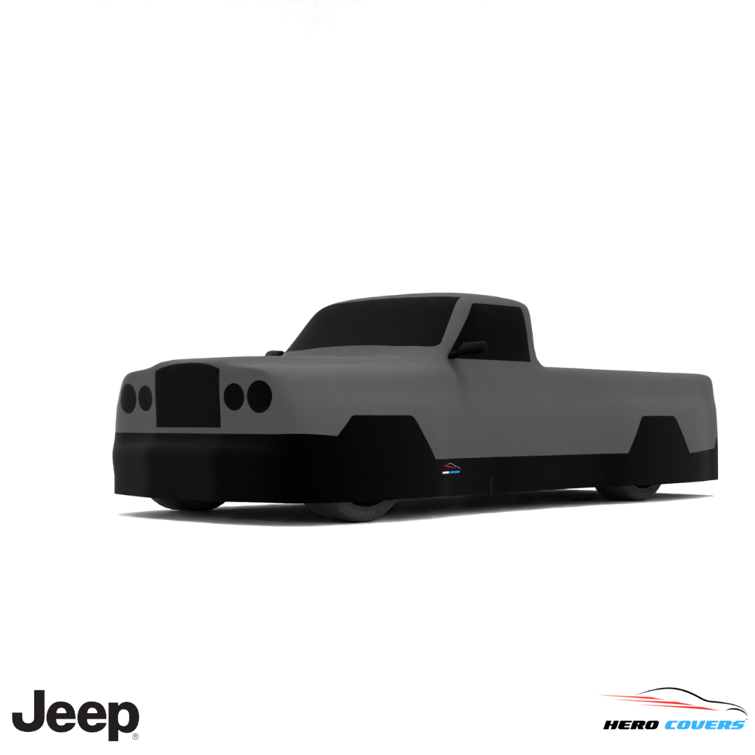 Jeep Gladiator 1963 Car Cover: Indoor & Outdoor Use - HeroCovers