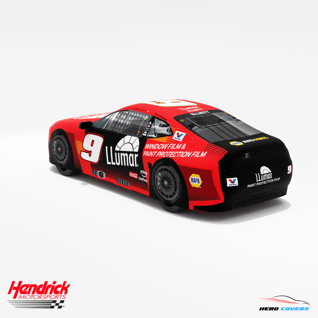 Officially Licensed Hendrick Motorsports LLUMAR Car Cover – Precision Fit & Ultimate Protection | HeroCovers