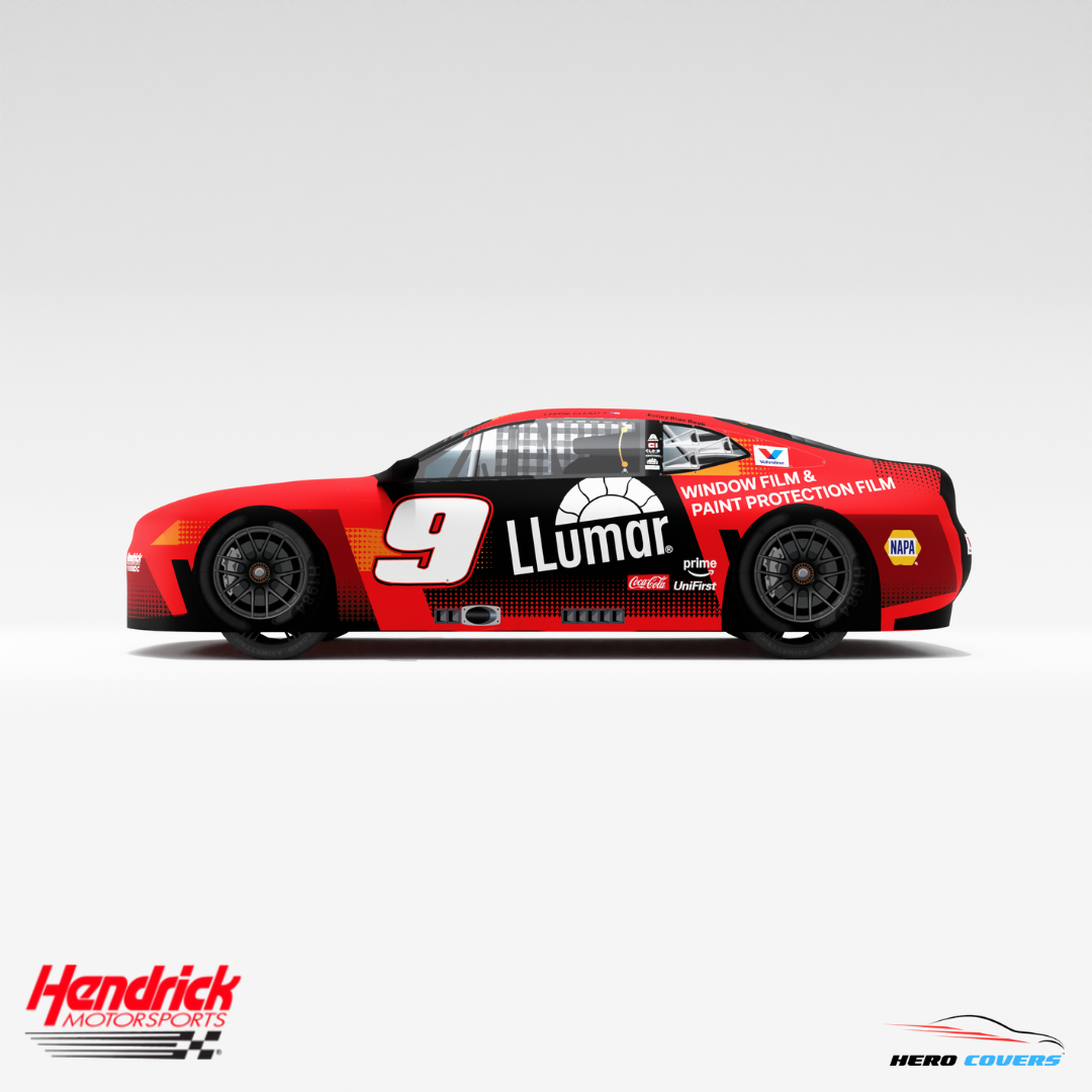 Officially Licensed Hendrick Motorsports LLUMAR Car Cover – Precision Fit & Ultimate Protection | HeroCovers