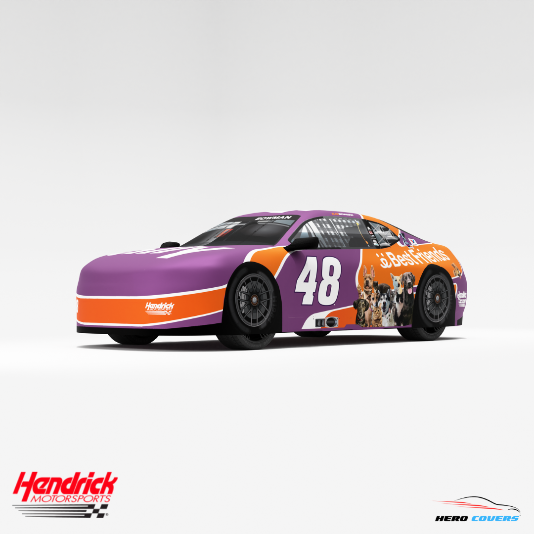 Officially Licensed Hendrick Motorsports BESTFRIEND Car Cover – Precision Fit & Ultimate Protection | HeroCovers